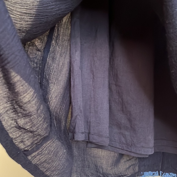 Anthropologie Cotton Gauze Embroidered Dress - Picture 5 of 7